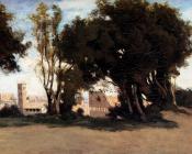 Rome, Le Colisee Vu Des Jardins Farnese - 让·巴蒂斯特·卡米耶·柯罗